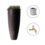 Récupérateur d'eau vase Noir - 300L - MOKA  