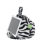 Furry Zebra iPad, eReader & Book Mini Bean Bag