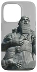 iPhone 13 Pro Gilgamesh Sumerian God and Lion Babylonian Case