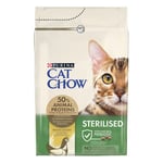 Cat Chow Purina esterilizado Chat Adulte Poulet 4 x 3 kg