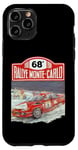 Coque pour iPhone 11 Pro Word Rallye Car WRC au Rally Monte Carlo T-shirt