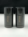 2 X Hugo Boss The Scent Deodorant Stick 75ml Each ( Total 150ml )