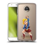 DC SUPER HERO GIRLS RENDERED CHARACTERS SOFT GEL CASE FOR MOTOROLA PHONES