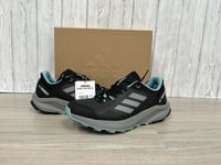 Adidas Terrex Trailrider Trainers Size 6 Trail Running Shoes Run Gym Blue Black