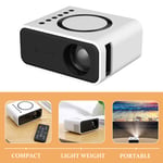 Mini WiFi Video Projector, Portable Phone Projector 1080P Full HD Home Theatre