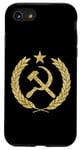 Coque pour iPhone SE (2020) / 7 / 8 Logo Communiste pour Propagande Communisme fan de Karl Marx