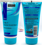 Beauty Formulas 3-in-1 CLANSER-SCRUB-MASK with Natural Purifying Clays 2 x 150ml