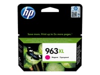 Hp 963Xl - 23.25 Ml - Høy Ytelse - Magenta - Original - Blekkpatron - For Officejet Pro 9010, 9012, 9014, 9015, 9016, 9019, 9020, 9022, 9025