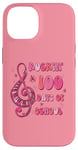 Coque pour iPhone 14 Rocking 100 Days Of School Music Professeur de musique pour enfants étudiants musique