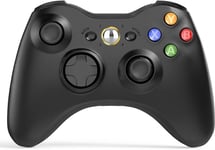 Langaton ohjain, joka on yhteensopiva Xbox 360 2.4GHZ Gamepad Joystickin kanssa (musta)