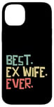 Coque pour iPhone 14 Plus Vintage Funny Retro Best Ex-Wife Ever