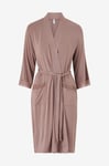 Damella - Morgonrock Robe - Beige