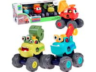 Jokomisiada Car Monster Truck 3 Morsomme Biler For Barn Za5070