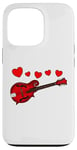 Coque pour iPhone 13 Pro Mandoline Saint Valentin Musicien