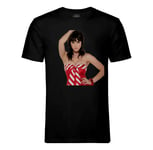 T-Shirt Homme Col Rond Katty Perry Pop Idole Usa Star Célébrité Chanteuse