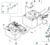 Battery for Husqvarna Battery rider