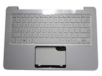 Laptop Palmrest&Keyboard For ASUS U305 U305FA UX305 UX305F UX305FA White C Shell 90NB06X2-R31US0 WKF44K 13NB06X2AM0201 United States US Keyboard 0KNB0-3127US00 9Z.NBXPC.401 NSK-WB401 No Touchpad