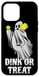 Coque pour iPhone 15 Pro Max Dink Or Treat Paddle Sport Pickleball Amusant Halloween