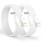 iPhone Charger Cable 2M 2Pack[Apple MFi Certified],USB to Lightning Cable 2M Long iPhone Cable Fast Charging iPhone USB Cable iPhone Charging Cable Lead Wire for iPhone 14/13/12/11 Pro Max/XS/8/7/iPad