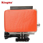 CNYO® KingMa For GoPro Sport Camera Float Block Buoy Sponge Orange+ 3M Sticker Perfect Tool Water Sports Floaty Sponge Backdoor Box