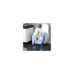 Hofuton Siège de Toilette pour Tout-petits, Réducteur WC Enfant, Siège de Toilette Échelle avec Marches WC, Potty Trainer Pliable et Réglable Siège