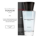 BURBERRY TOUCH EAU DE TOILETTE EDT 100ML. AFTERSHAVE MEN'S FOR HIM BOXED AND NEW