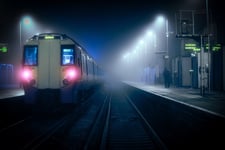 Night Train Poster 70x100 cm