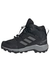 adidas Mixte Enfant Terrex Mid Gore-TEX Hiking Shoes Kids Chaussures de randonnée, Core Black/Grey Three/Core Black, 35 EU