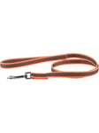 Julius-K9 C&G - Super-grip leash - orange-gray Width: 0.7 / 20mm Length: 6ft / 1