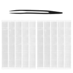 120pcs Keyboard Shaft Pads Mechanical transparent Shaft Film 1.65 x 1.55cm Poron