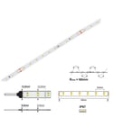 LED strip CC IP67 7,2W/M (24V) - 2700K (10M) CRI 90