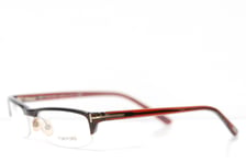 Tom Ford Lunettes de vue Unisexe TF5035 577 (Striped Red) CAL.53