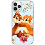 ERT GROUP Coque de téléphone Portable pour Iphone 11 Pro Max Original et sous Licence Officielle Disney Motif Chip & Dale 003 Parfaitement adapté à la Forme du téléphone Portable, Coque en TPU