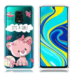 Deco Xiaomi Redmi Note 9 Pro / Xiaomi Redmi Note 9S / Xiaomi Redmi Note 9 Pro Max skal - Tecknat Djur