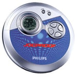 Philips Portable CD Player - Jogproof - 45 Sec Skip Protection (AX3311/17)