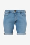 Lee - Jeansshorts 5 Pocket Shirt - Blå