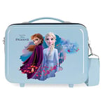 Disney Frozen La Reine des Neiges Nature is magical Trousse de toilette adaptable Bleu 29x21x15 cms ABS