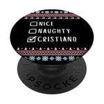 Gentil Coquin Noël Cristiano Pull Moche PopSockets PopGrip Adhésif