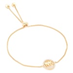 Armband Michael Kors Logo Circle Slider MKC1246AN710 Gyllene