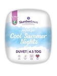 Slumberdown Cool Summer Nights 4.5 Tog Duvet - White