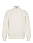 Polo Ralph Lauren Luxury Jersey Quarter-Zip Pullover Vit