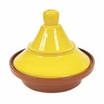 Selena Hand Dipped Glaze Ceramic Kitchen Dining Cookware Tagine Dish (Diam) 27cm