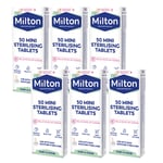 6 x 50 Milton Mini Sterilising Tablets 15min Soother Baby Pacifier Antiseptic