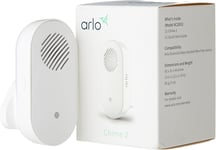 Arlo Certified Accessories | Arlo Chime 2, Audible Alerts, Built-in Siren, Cust