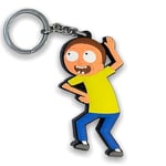 South Coast Jewellery Rick and Morty Keyring Keychain Bag Pencil Case Charm Pendent Zip Accessory Morty