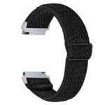 Samsung Galaxy Watch 3 (45mm) / (46mm) elastiskt klockarmband med justerbart spänne - Svart Svart