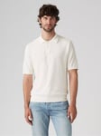 Levi's Cotton Blend Regular Fit Sweat Knit Polo Shirt, Bright White