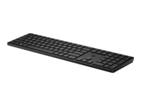 HP 455 - Clavier - programmable - sans fil - 2.4 GHz - Allemand - noir - pour HP 34; Elite Mobile Thin Client mt645 G7; ZBook Firefly 14 G9; ZBook Fury 16 G9