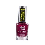 Wild&Mild GE18 Vernis à ongles effet gel Rubis Heart Rouge foncé