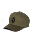 Volcom Embossed Stone Adjustable Curved Peak Cap Wintermoss